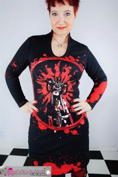 Red Warrior - Panel - French Terry B-WARE!